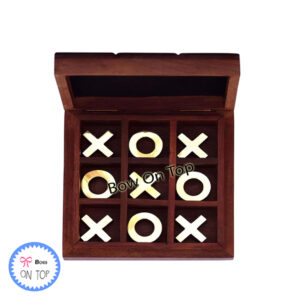 14322 Wooden Tic Tac Toe Game