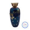 14372 Star & Flower Design Metal Vase - Image 3