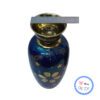 14372 Star & Flower Design Metal Vase - Image 5