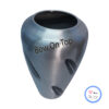 14377 Metal Vase With Wing Design - Image 4